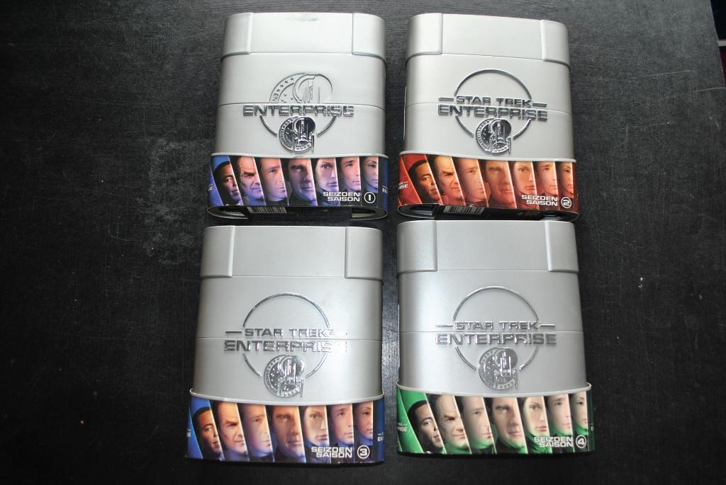 Intégrale DVD STAR TREK ENTERPRISE Saisons 1 2 3 4 COMPLET, Enlèvement ou Envoi, Utilisé, Science-Fiction et Fantasy