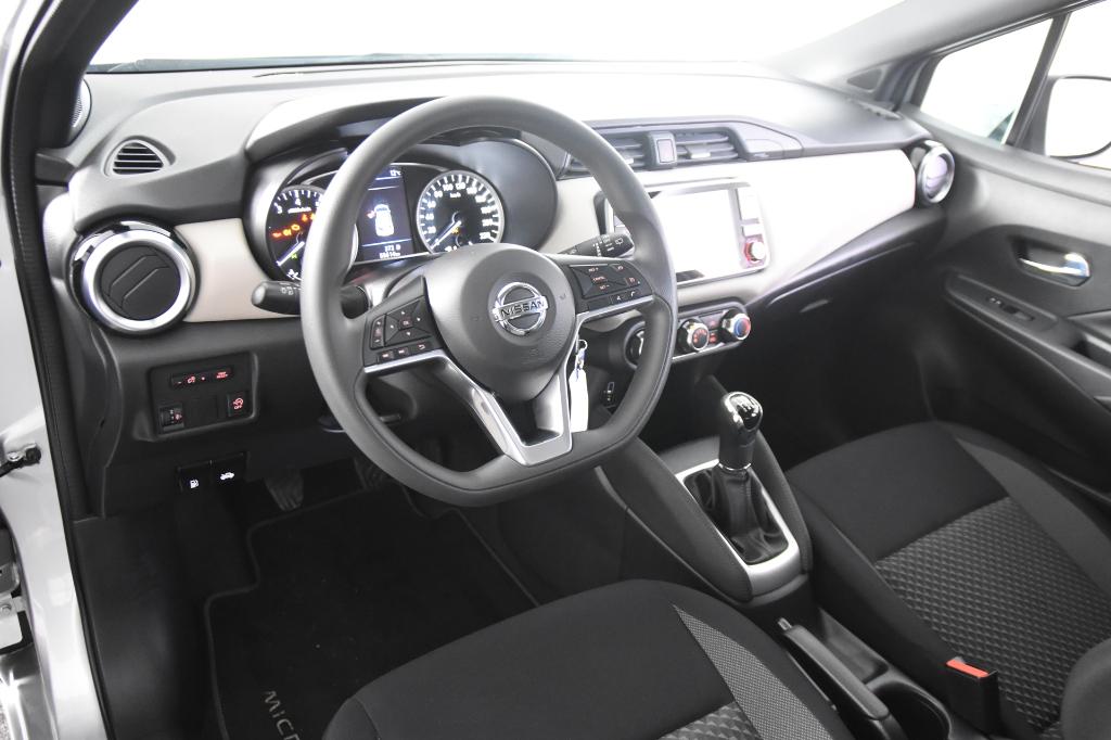 Nissan Micra 1.0iG-T Acento, 121 g/km, Argent ou Gris, Achat, Entreprise