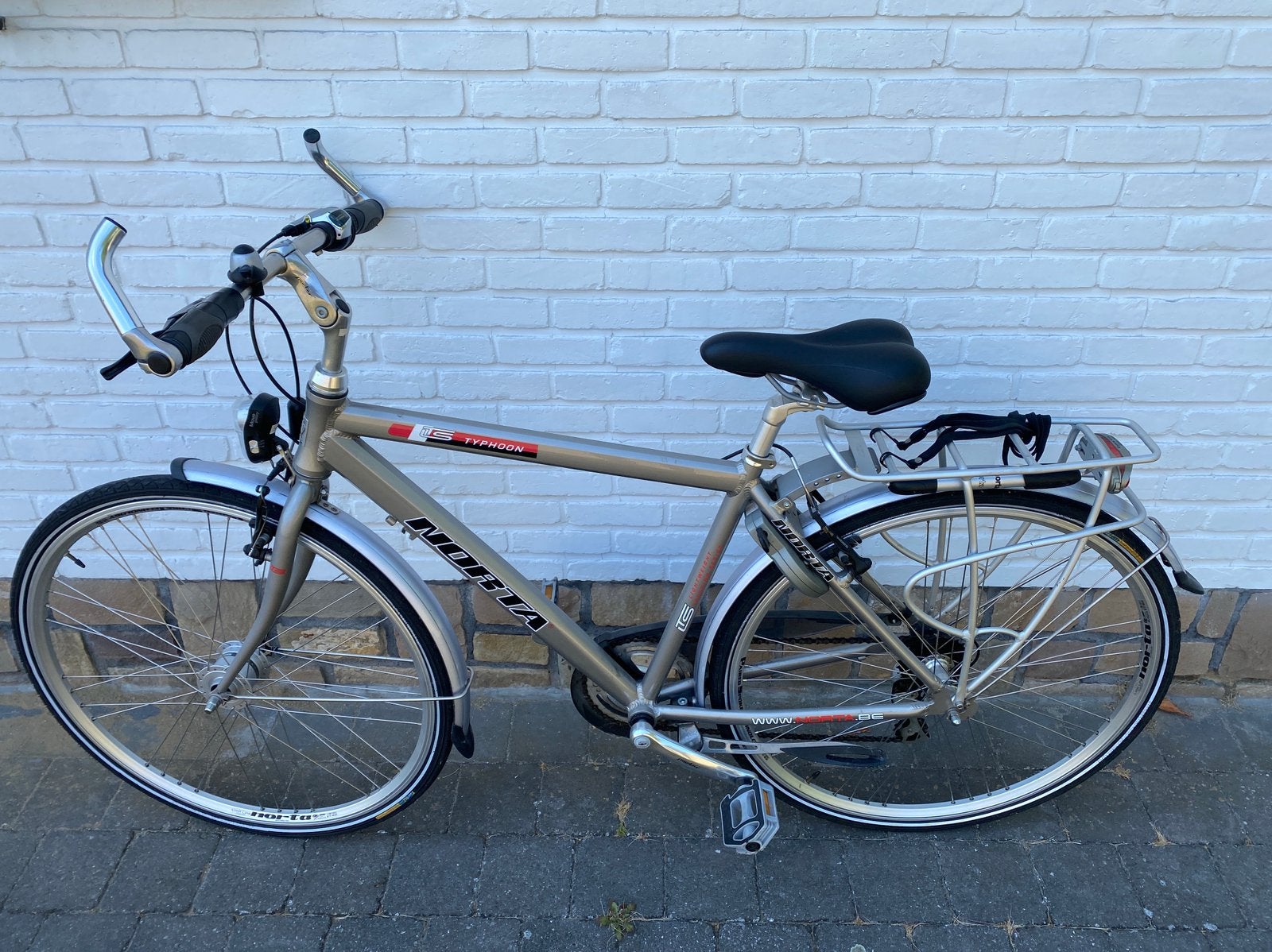 Heren fiets NORTA, Fietsen en Brommers, Fietsen | Heren | Herenfietsen, Ophalen, Zo goed als nieuw, Versnellingen