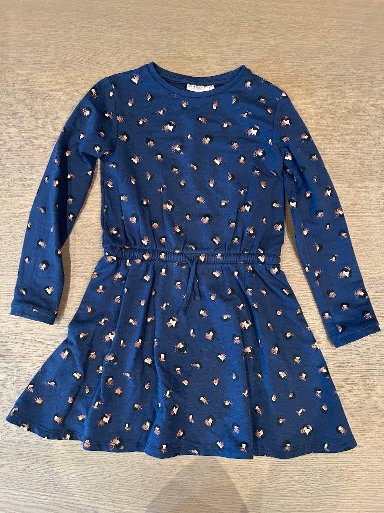 Someone blauwe jurk 128 - 8 jaar, Enfants & Bébés, Robe ou Jupe, Enlèvement ou Envoi, Comme neuf, Someone