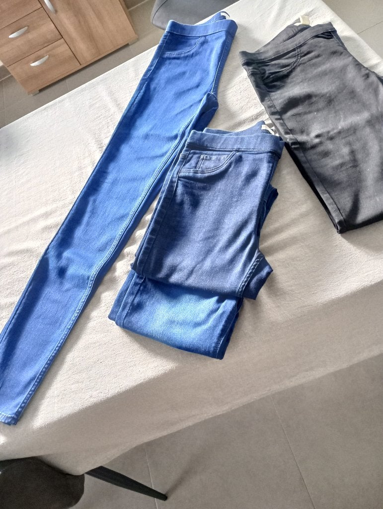 Jeans jeggings nieuw maat 38 H&M, Ophalen, H&M, Blauw, Nieuw