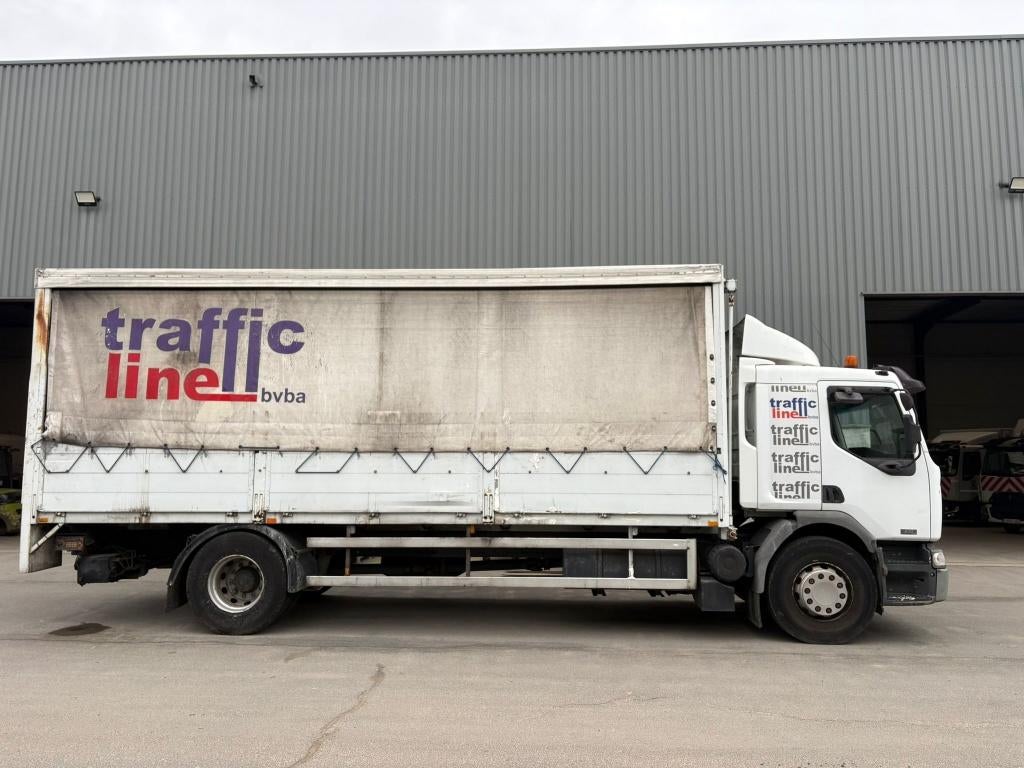 Renault Premium 270R Bache, Stof, Zwart, Renault, Wit