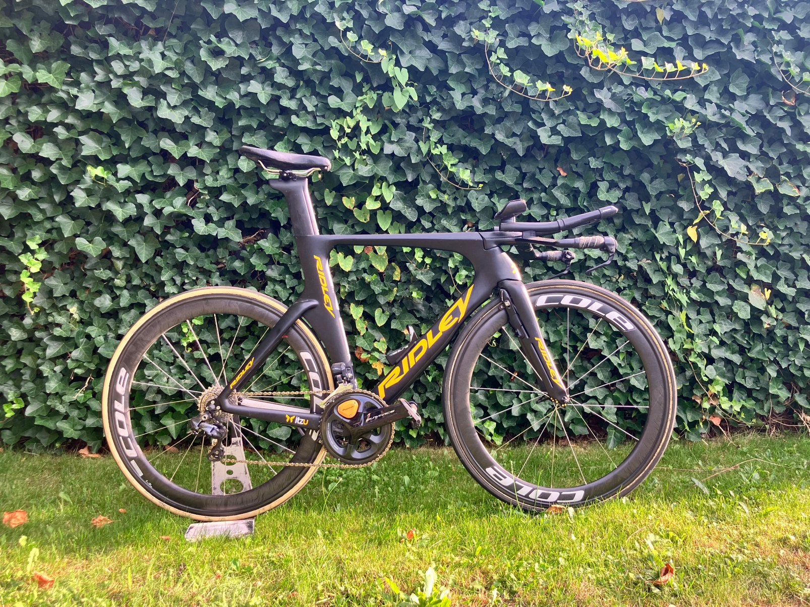 Ridley Dean Tijdritfiets, Fietsen en Brommers, 28 inch, Carbon, Velgrem, Zo goed als nieuw