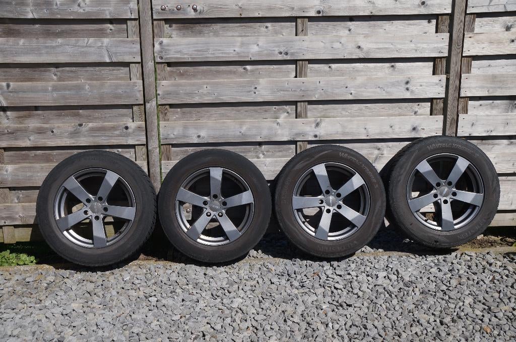 Winterwielen BMW X3, Auto-onderdelen, Banden en Velgen, Ophalen, Gebruikt, Banden en Velgen, 17 inch