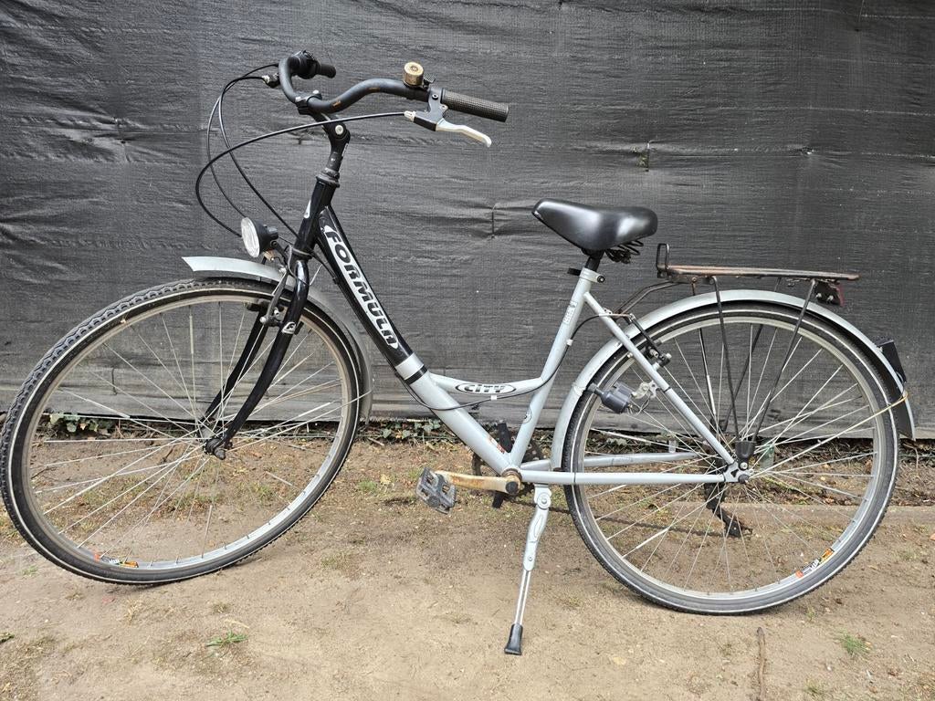 Stadsfiets vrouwen, Ophalen
