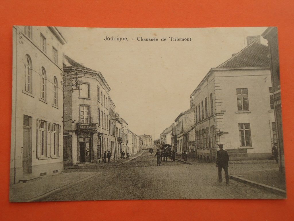 Geldenaken - Jodoigne Chausseée de Tirlemont, Collections, Enlèvement ou Envoi, Avant 1920, Affranchie, Brabant Wallon