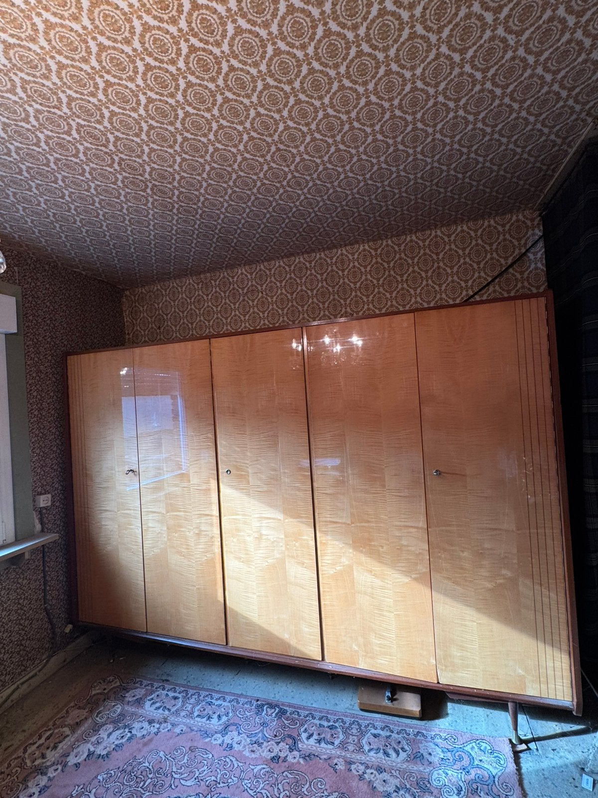 Ensemble de meubles de chambre vintage, Enlèvement, Utilisé, Deux personnes, Antiek, vintage