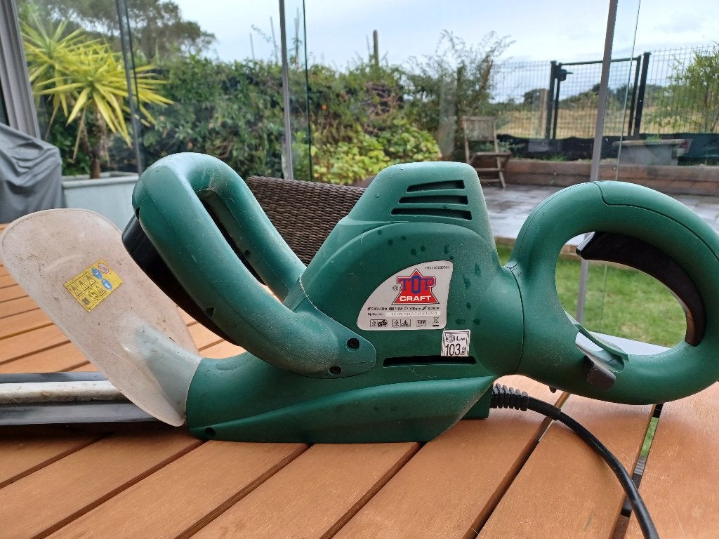 heggeschaar  kleur groen, Ophalen, Gebruikt, Overige typen, Kraft Müller