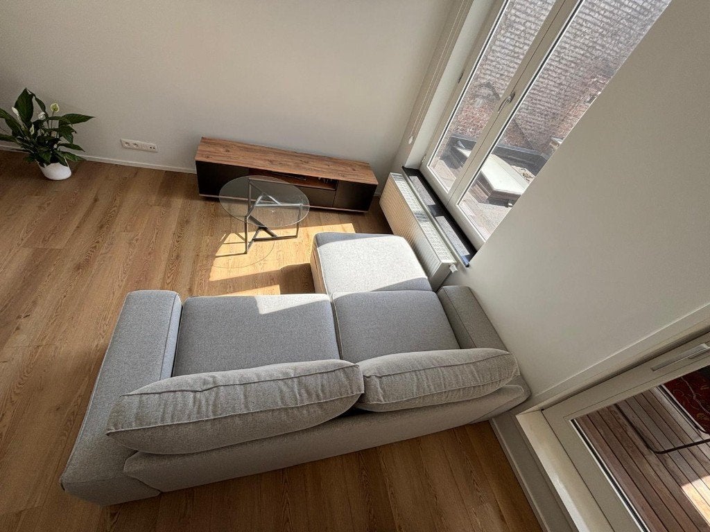 Meubels voor de woonkamer, Huis en Inrichting, Tafels | Salontafels, Ophalen, Minder dan 50 cm, Gebruikt, Glas