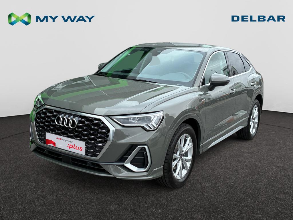 Audi Q3 Sportback Q3 Sportback 35 TFSI Business Edition S li, Auto's, Audi, Automaat, Beige, SUV of Terreinwagen, Navigatiesysteem