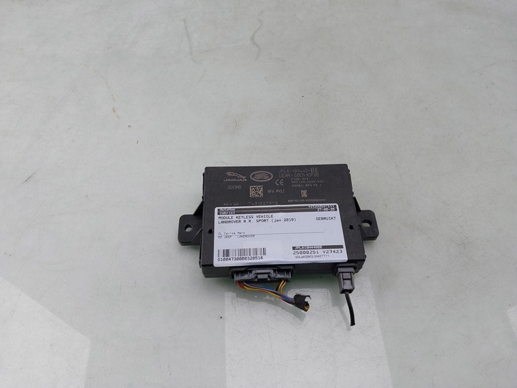 MODULE D ALARME Land + Range Rover Range Rover Sport (LW), Dhr. J. Ham, Land Rover, Administratie@autoham.nl, Utilisé