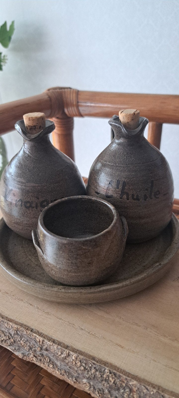 Se 4 pièces en grès van gompel, Ophalen of Verzenden