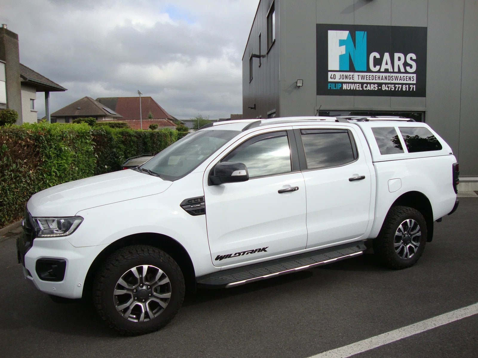 Ford Ranger 212pk aut, ford garantie,2022, btw in, camera, g, Autos, Ford, Cuir, Achat, Entreprise, Noir
