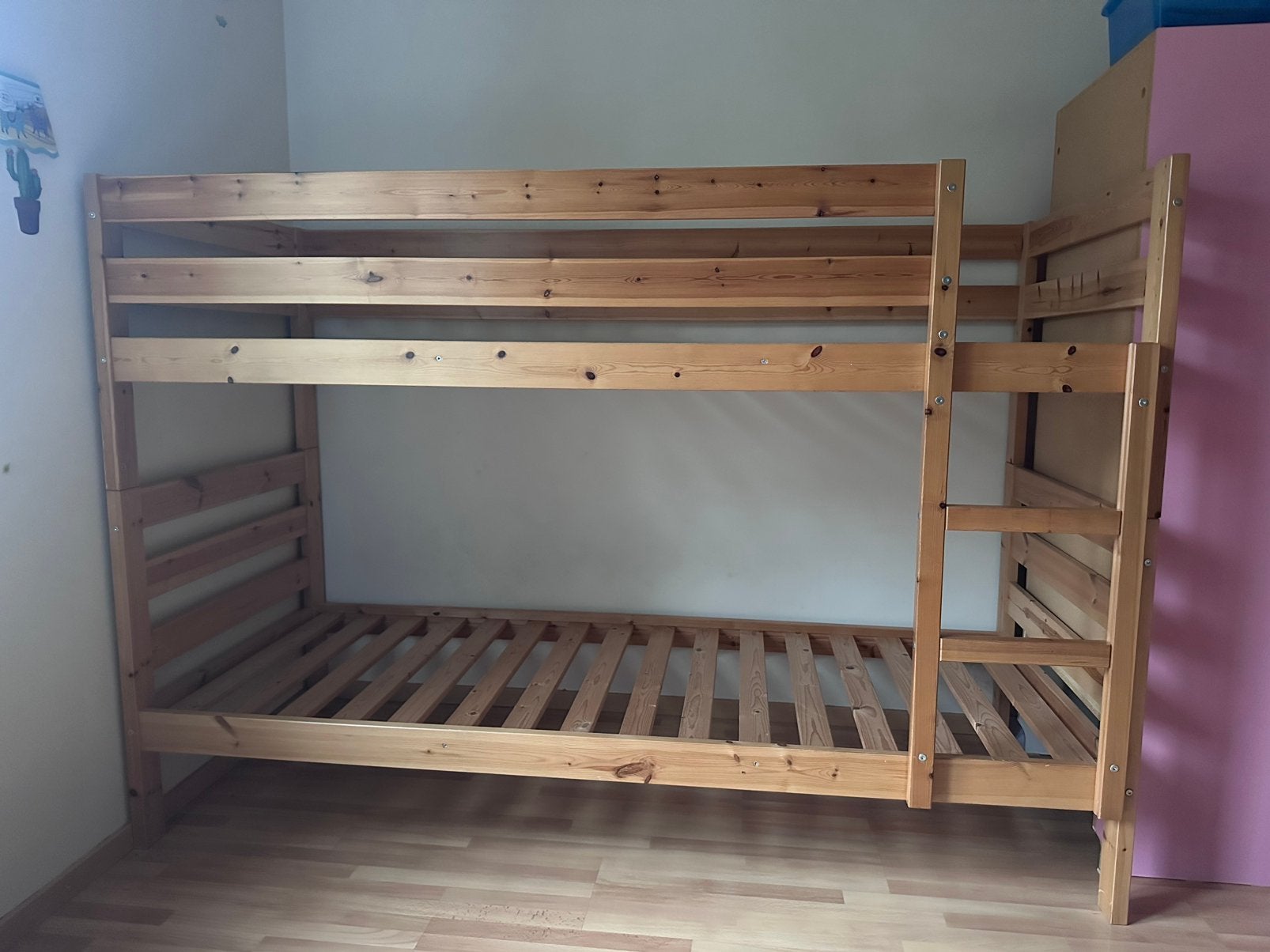 Ikea houten stapelbed, Ophalen, Gebruikt, Stapelbed