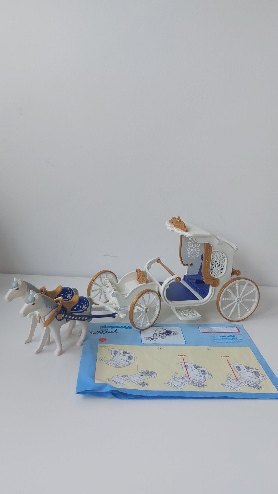 playmobil trouwkoets, Kinderen en Baby's, Speelgoed | Playmobil, Ophalen, Gebruikt, Kasteel/Fort, Princess