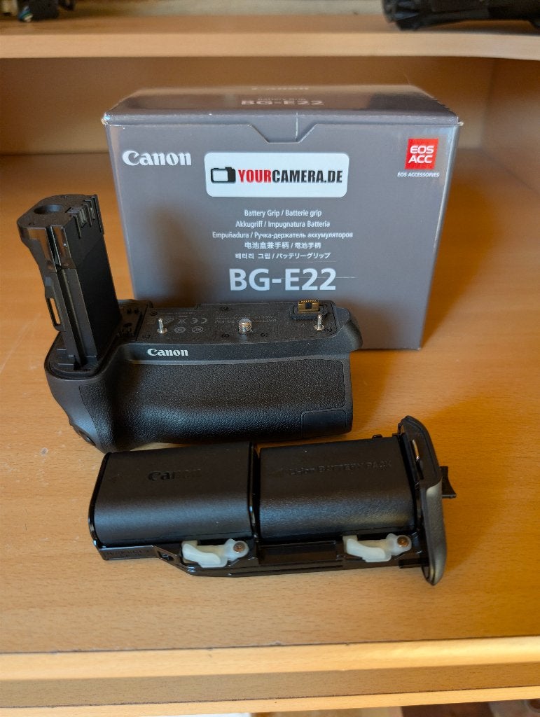 Canon BG-E22 Battery Grip voor EOS R + 2x Batterij & Lader, Canon, Canon, Batterygrip, Ophalen of Verzenden
