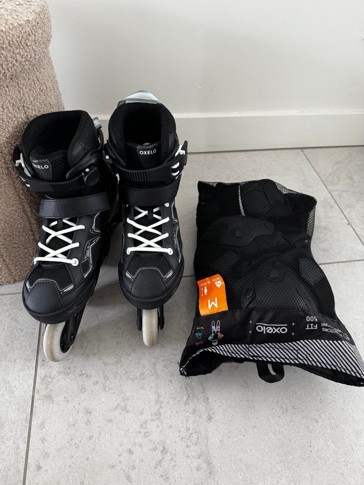 Skeelers Oxelo, Ophalen, Verstelbaar, Zo goed als nieuw, Inline skates 4 wielen