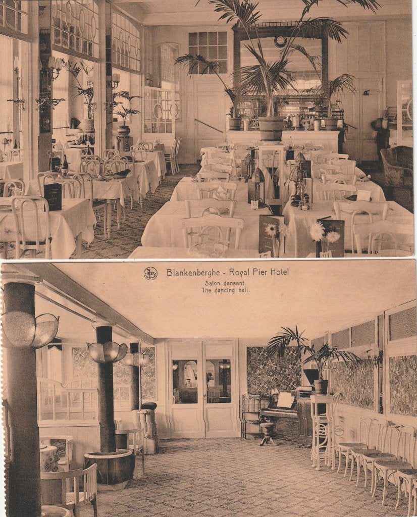 Carte postale Blankenberge, Envoi