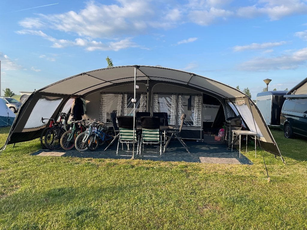 Unico Rimini 320 GXL, Caravans en Kamperen, Voortenten en Luifels, Ophalen
