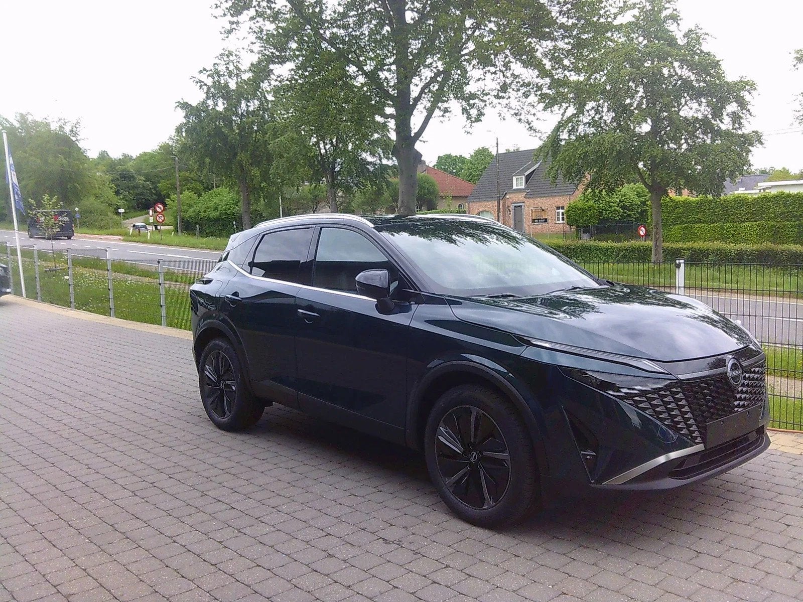 Nissan QASHQAI teckna mild hybrid (bj 2026, automaat), Auto's, Automaat, Gebruikt, Zwart, Leder
