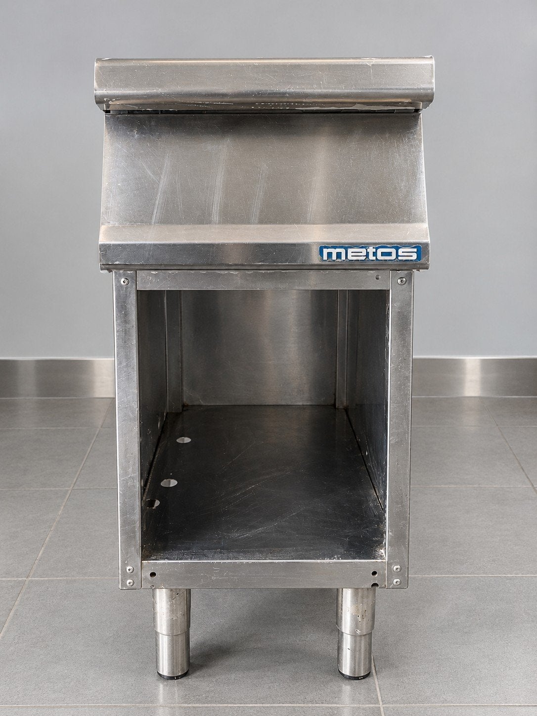 Meuble / support bas neutre ouvert entièrement en acier inox, Articles professionnels, Enlèvement