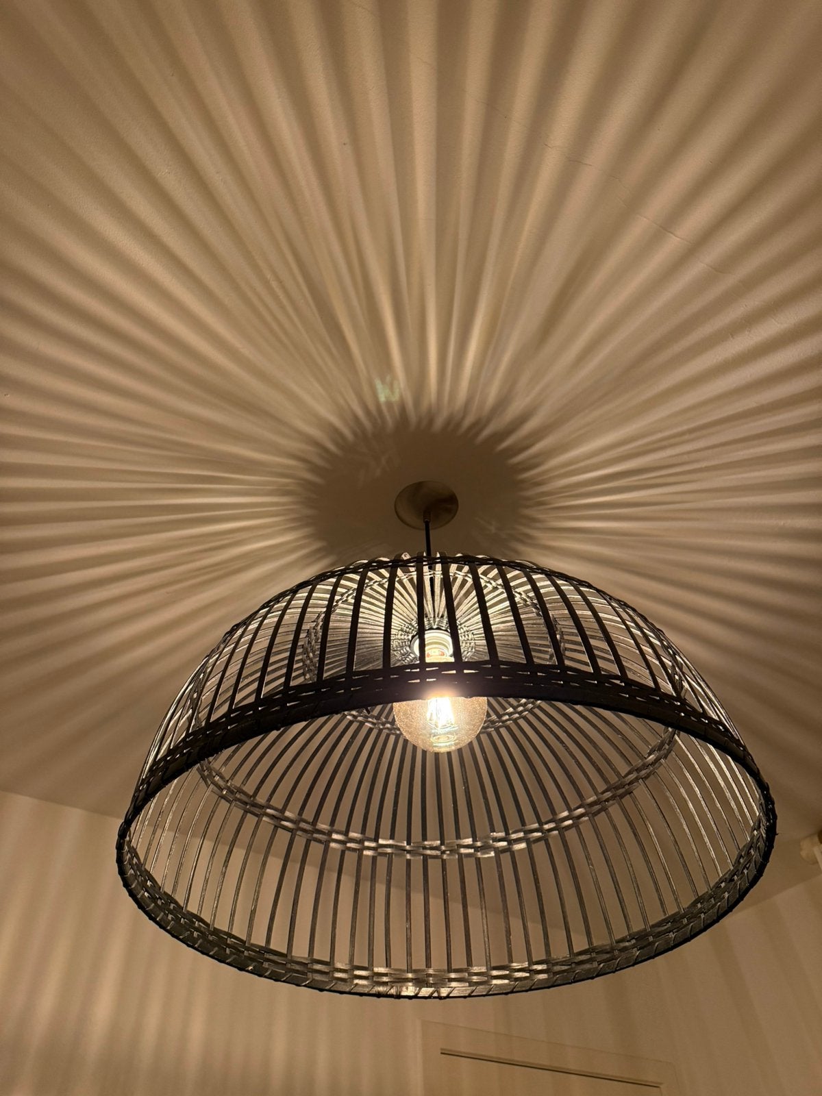 Vintage Boho chic Lampkap, Huis en Inrichting, Ophalen, Zo goed als nieuw