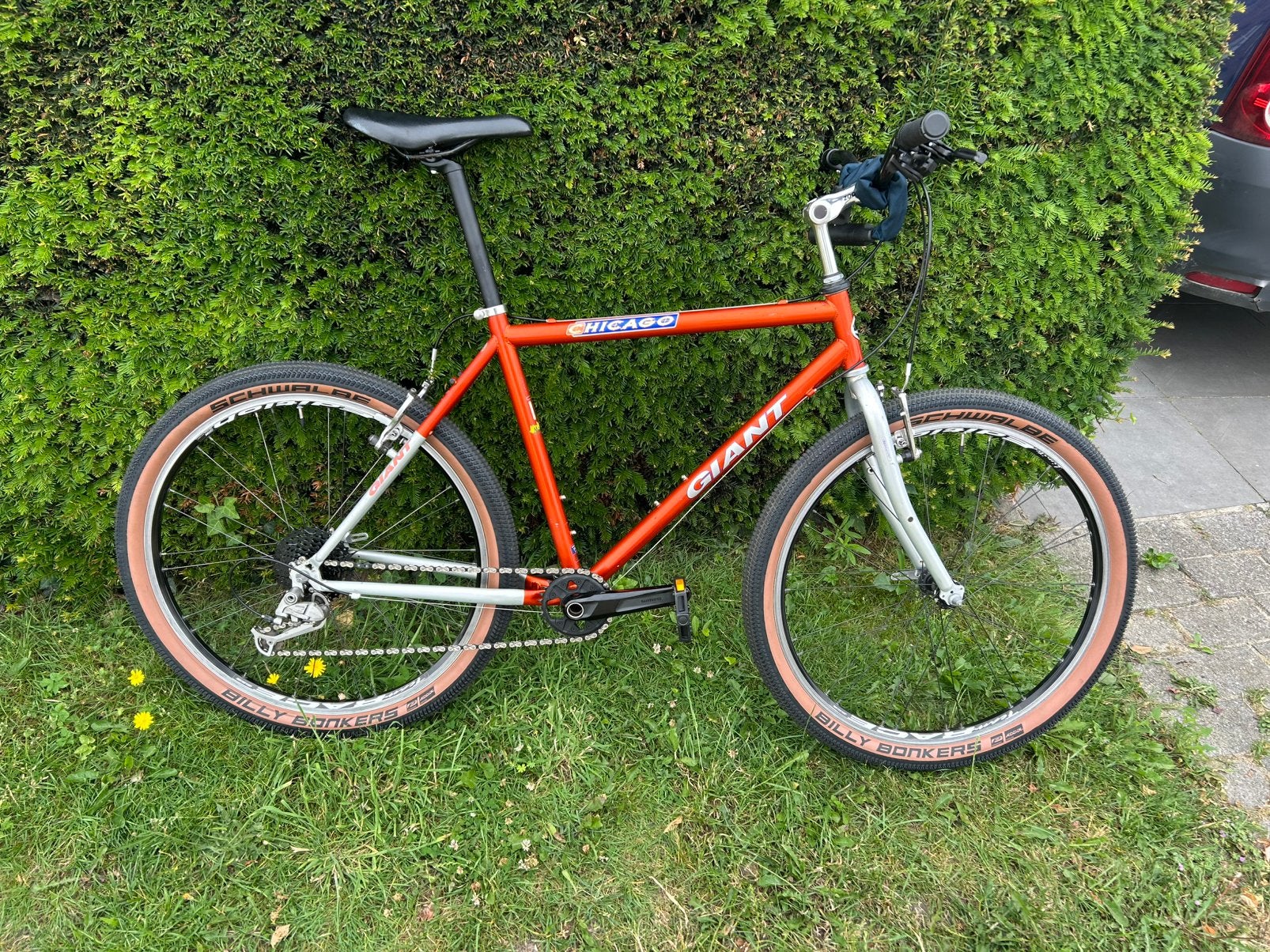 Opgezette retro mtb, Vélos & Vélomoteurs, Enlèvement, Comme neuf