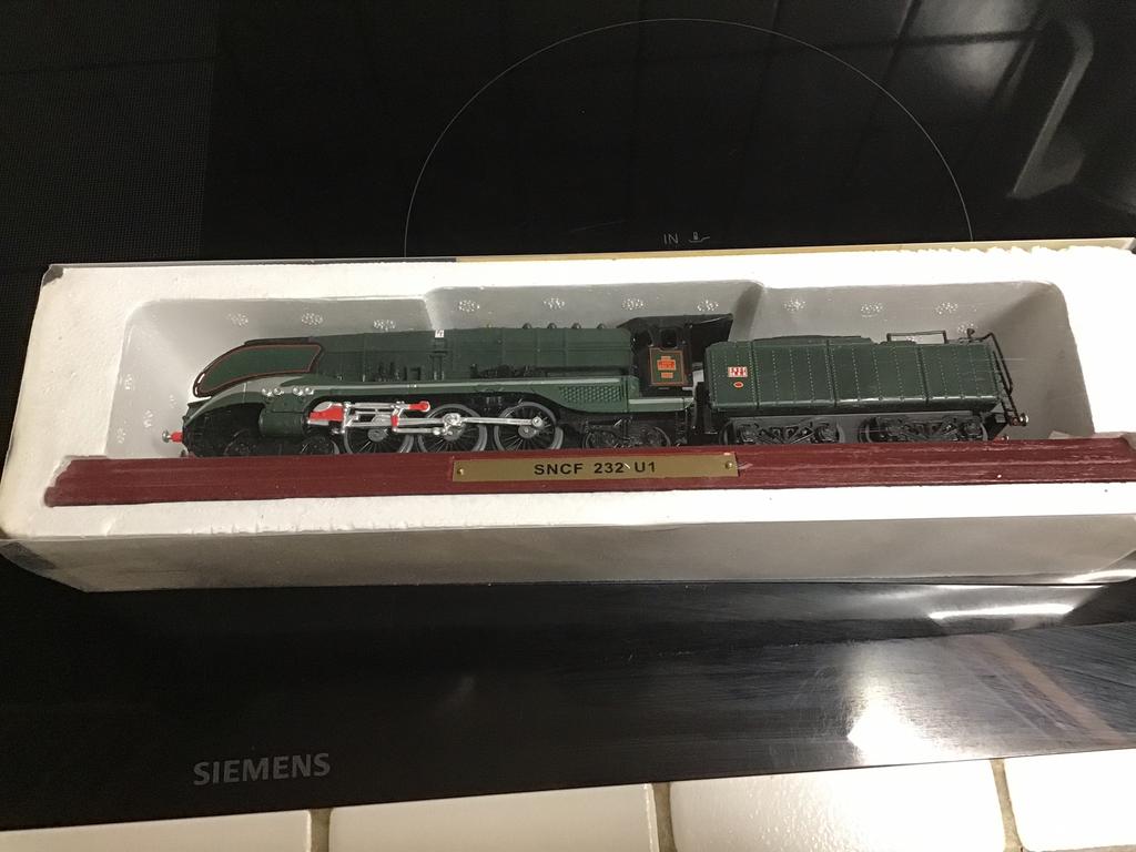 Maquette de train miniature de locomotive SNCF 232 U1, Enlèvement ou Envoi, Comme neuf, Locomotive