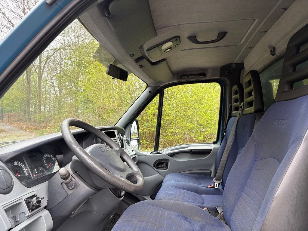 Iveco Daily 40C15 BE Clixtar, Veldhuizen oplegger, Laadklep, Gebruikt, 4 cilinders, Iveco, Blauw