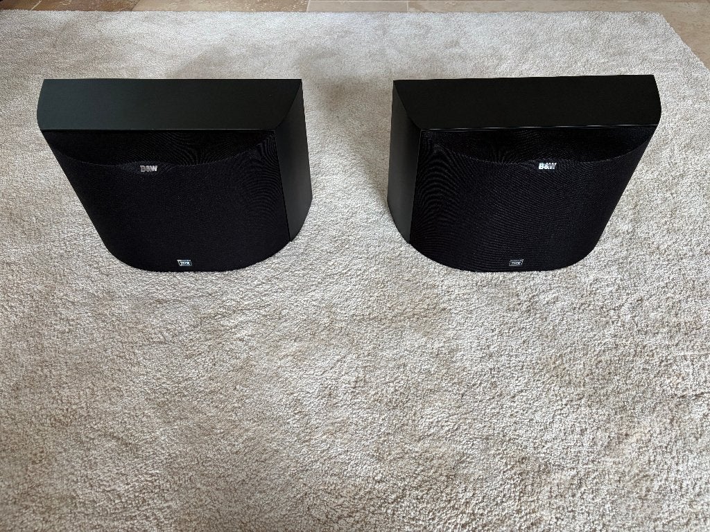 B&W DS6 THX Surround Speakers – Zeer mooie staat, TV, Hi-fi & Vidéo, Enceintes, 60 à 120 watts, Comme neuf, Enlèvement, Bowers & Wilkins (B&W)