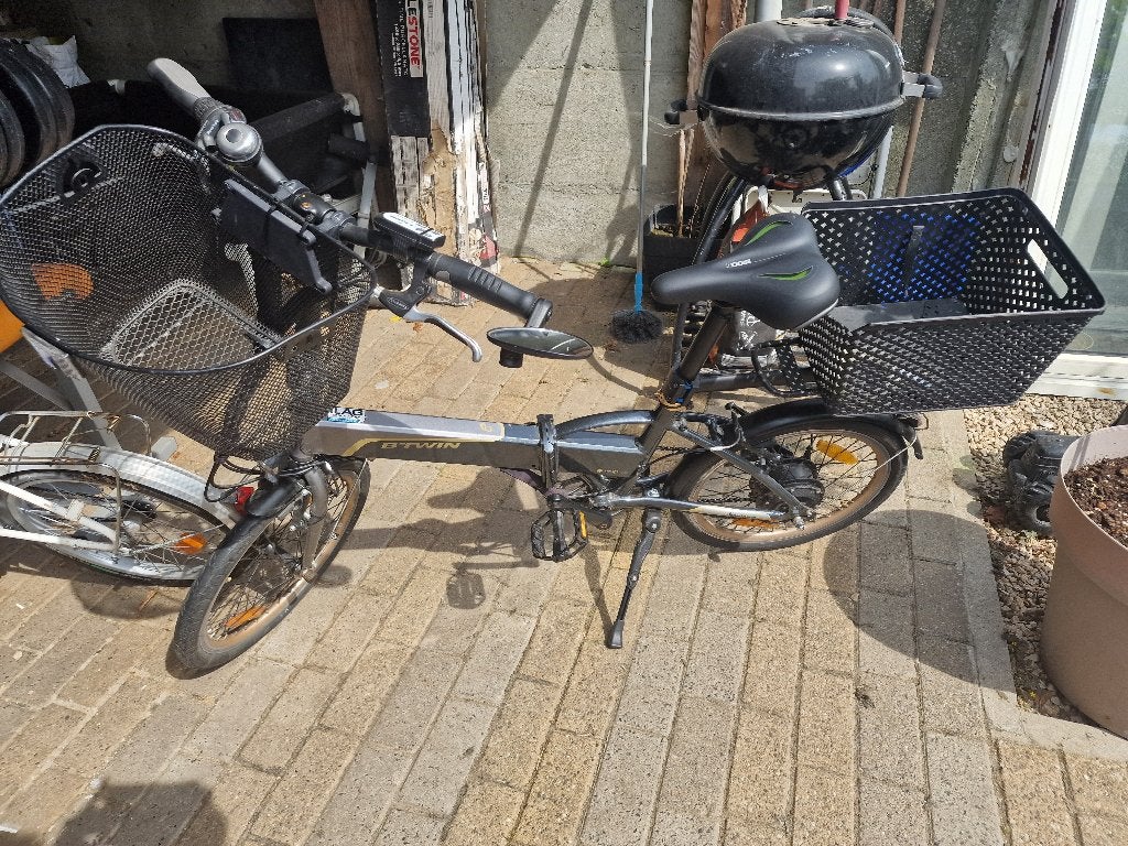 Electriche plooifiets, Fietsen en Brommers, Elektrische fietsen, Ophalen, Gebruikt