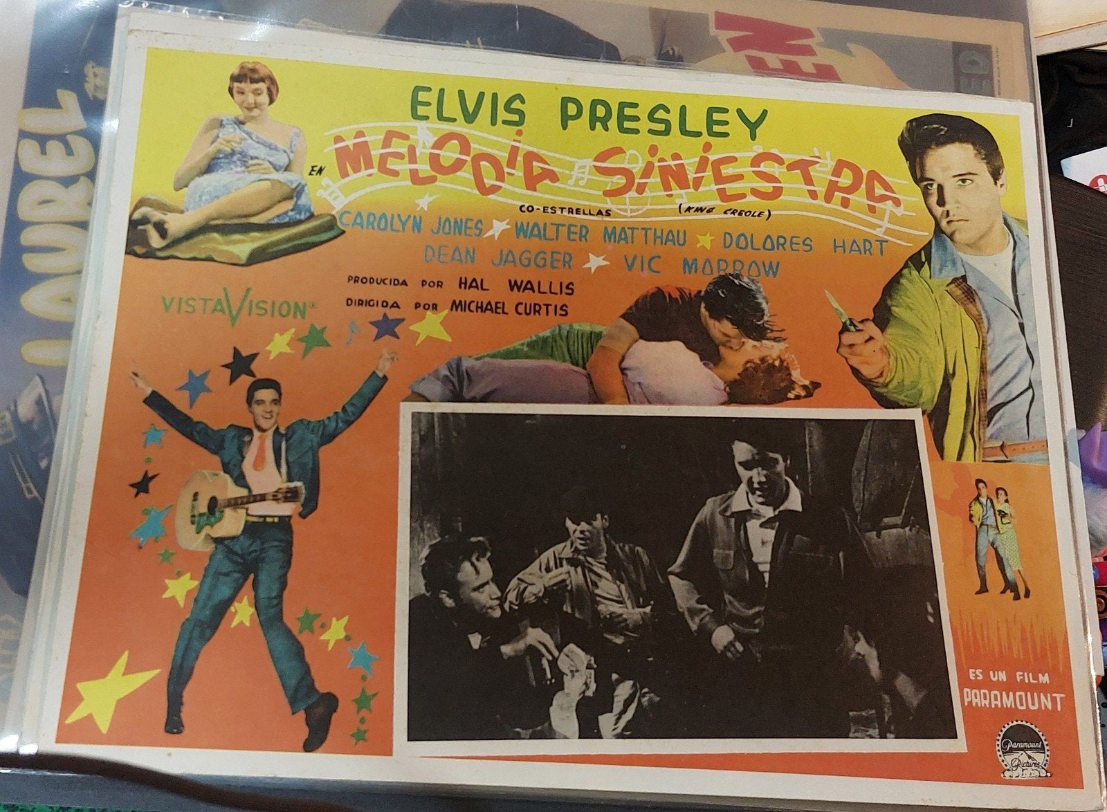 Spaanse lobbykaart Elvis Presley 1958, Ophalen