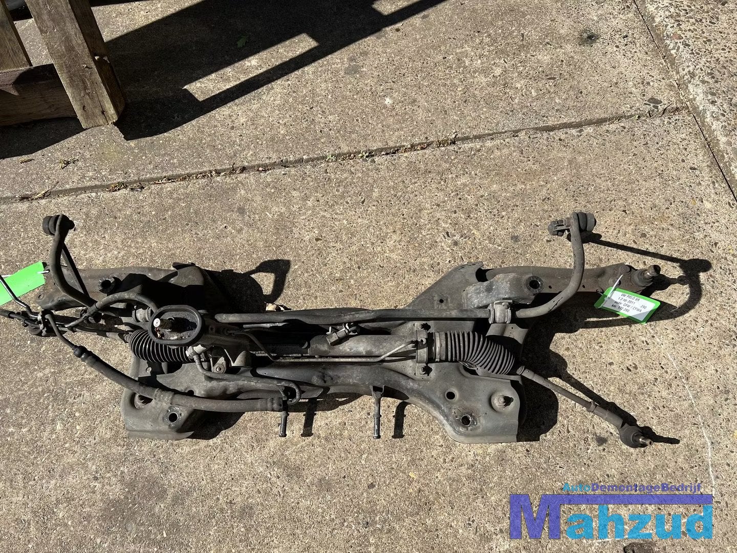 VW POLO 6C 6R 1.2 tdi Subframe draagarm stuurhuis 2009-2016, Gebruikt, Volkswagen, Volkswagen AG, Vw@volkswagen.de