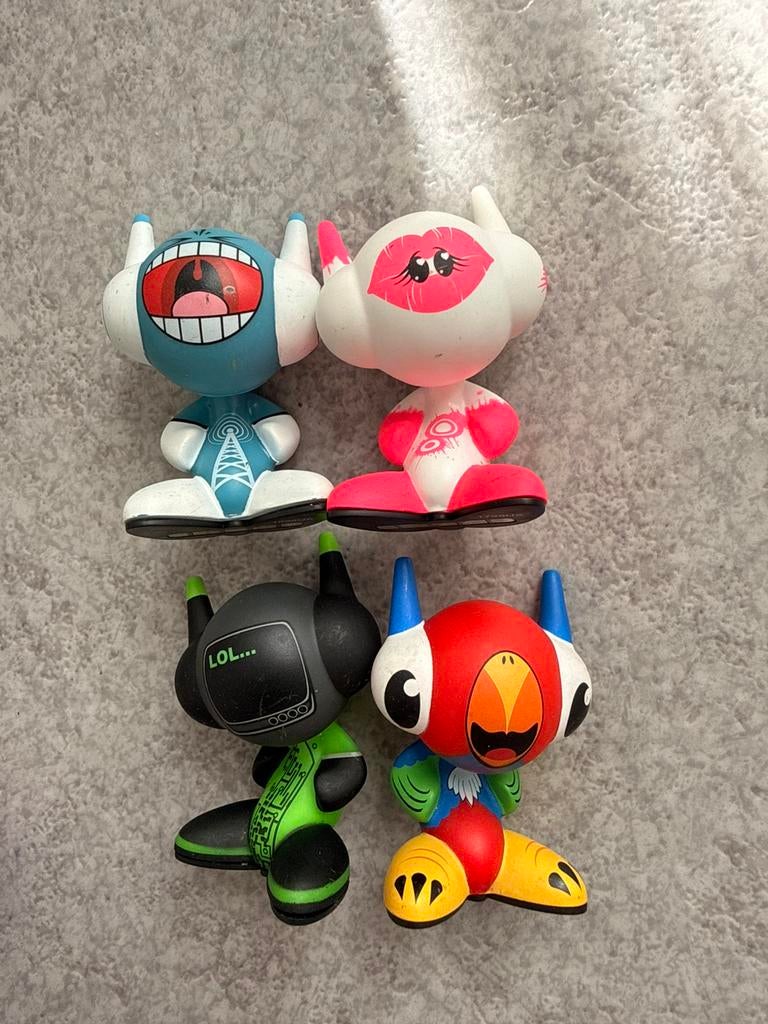 Ub funkeys lot 4 figurines, Verzenden, Gebruikt