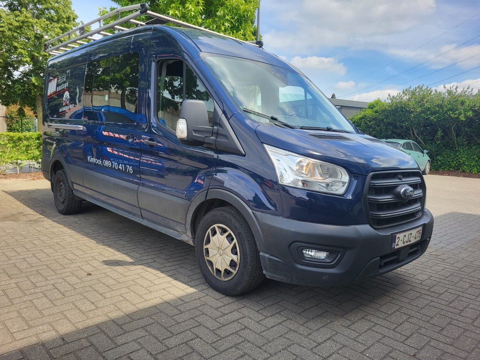 Ford Transit à cabine double, Achat, Euro 6, Capteur de stationnement, Noir