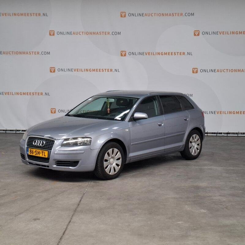 Personenauto Audi, A3 Sportback, 2.0 FSI Attraction, 2006, Autos, Neuf, Argent ou Gris, Achat, Cruise Control