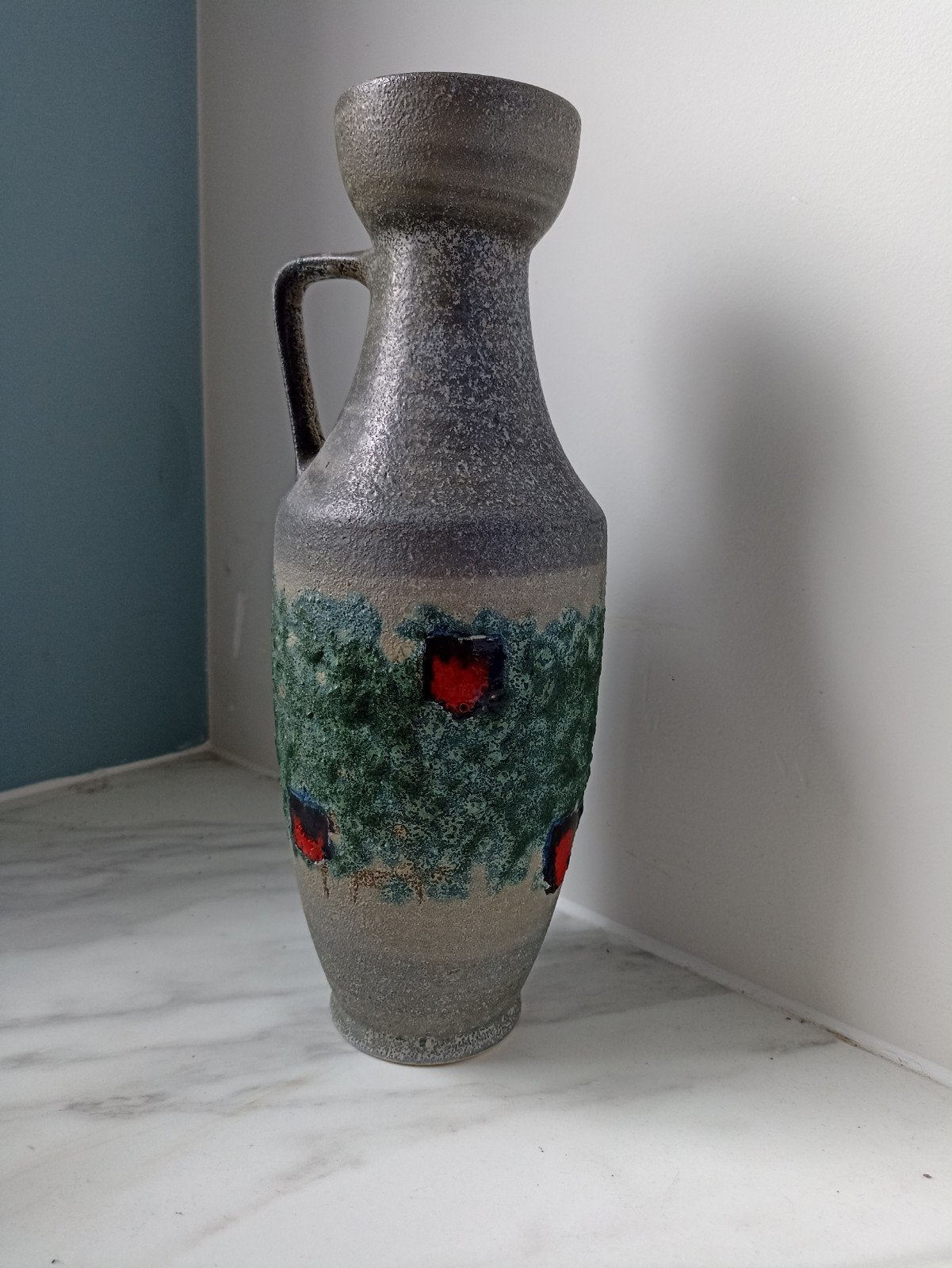 Duitse vaas in aardewerk, Antiek en Kunst, Ophalen