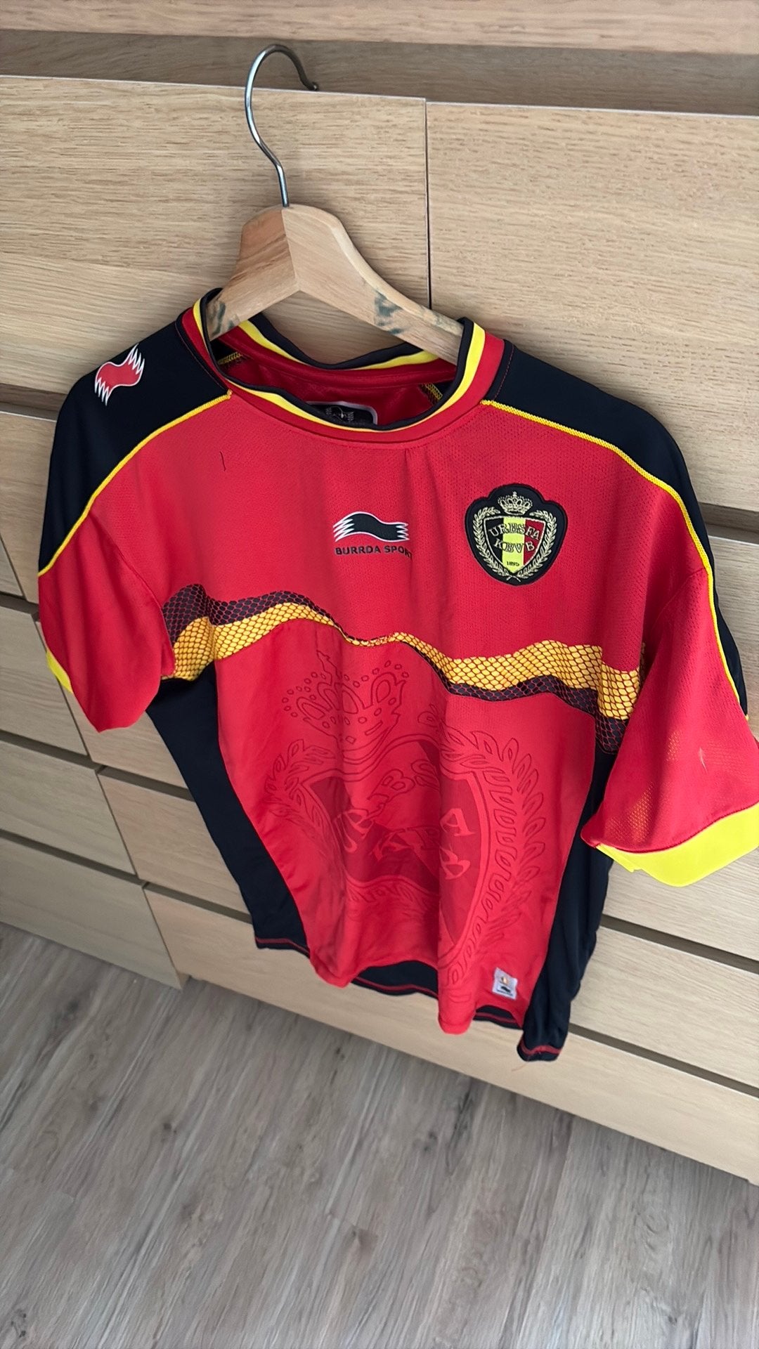 Voetbaltruitje Rode Duivels, Ophalen of Verzenden, Zo goed als nieuw