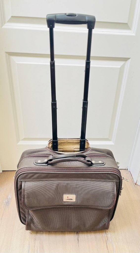 Sacoche à roulettes ordinateur portable Lancel Lux Business, Bijoux, Sacs & Beauté, Sacs | Cartables, Utilisé, Porte-documents ou Cartable