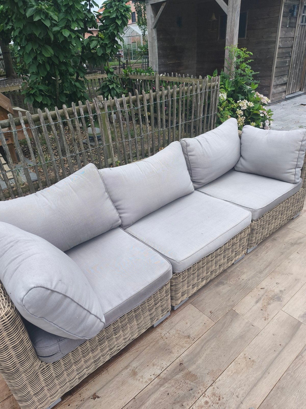 Lounge set 6 personen, Tuin en Terras, Tuinbanken, Ophalen