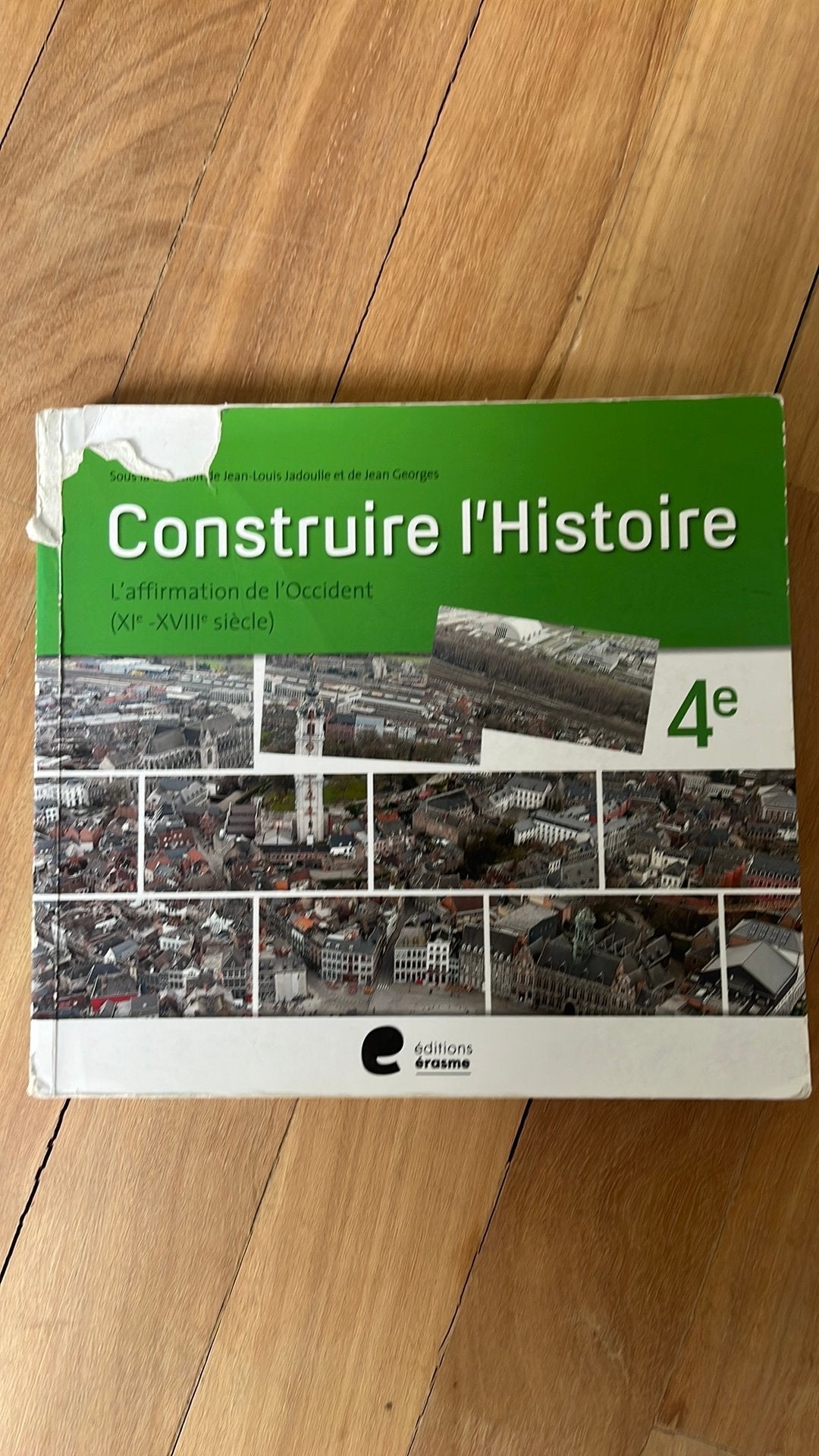 Manuel scolaire Construire l’Histoire 4e, Livres, Enlèvement ou Envoi, Utilisé, Secondaire, Histoire