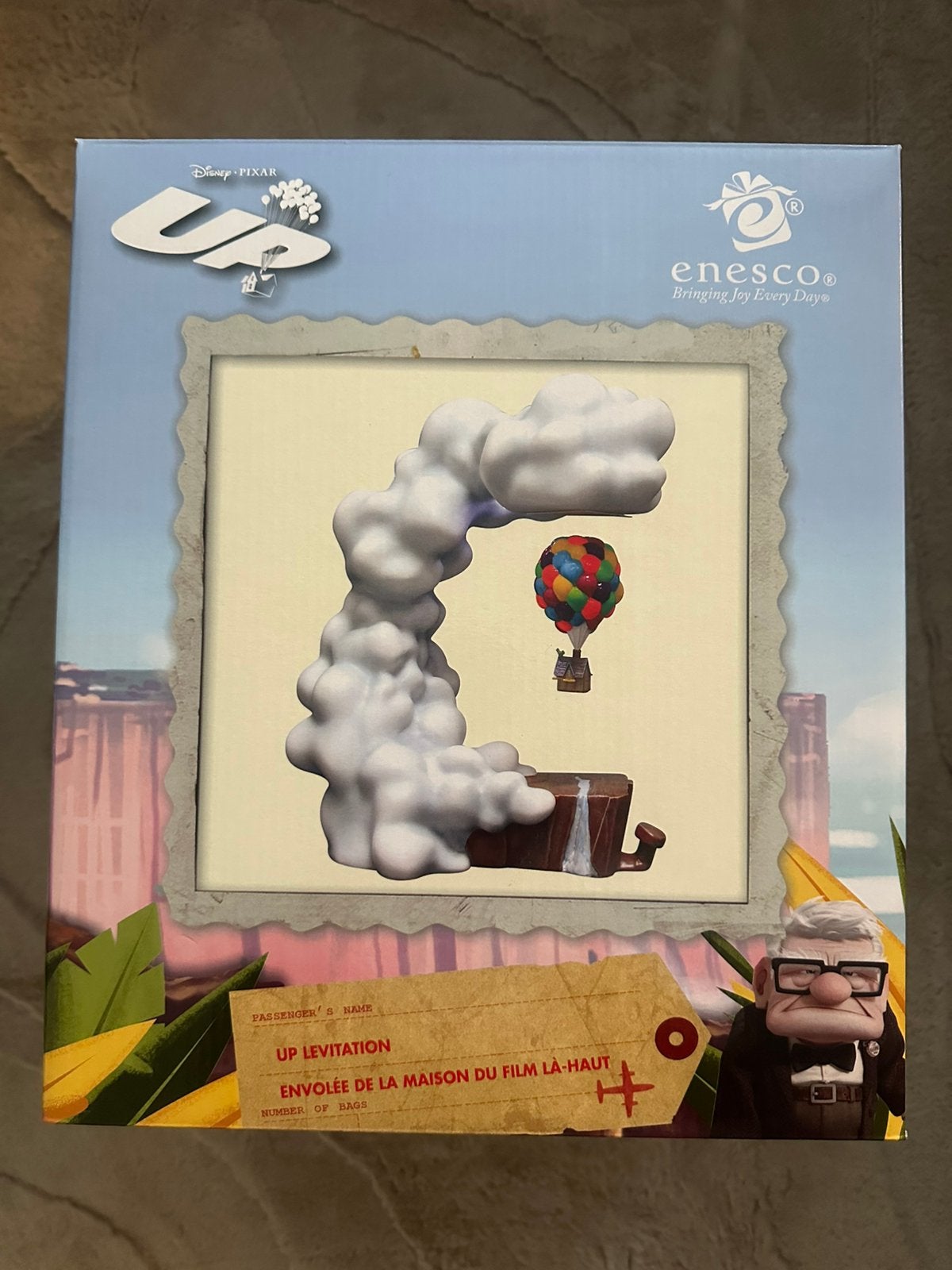 Disney Pixar Up – Enesco zwevend decoratiestuk, Antiek en Kunst, Ophalen of Verzenden