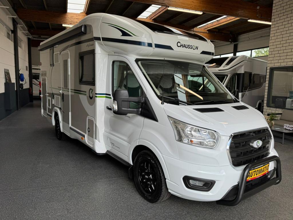 Ford Transit Chausson 640 Titanium Ultimate, Caravans en Kamperen, Mobilhomes, Automaat, Ford, 6 tot 7 meter, Diesel