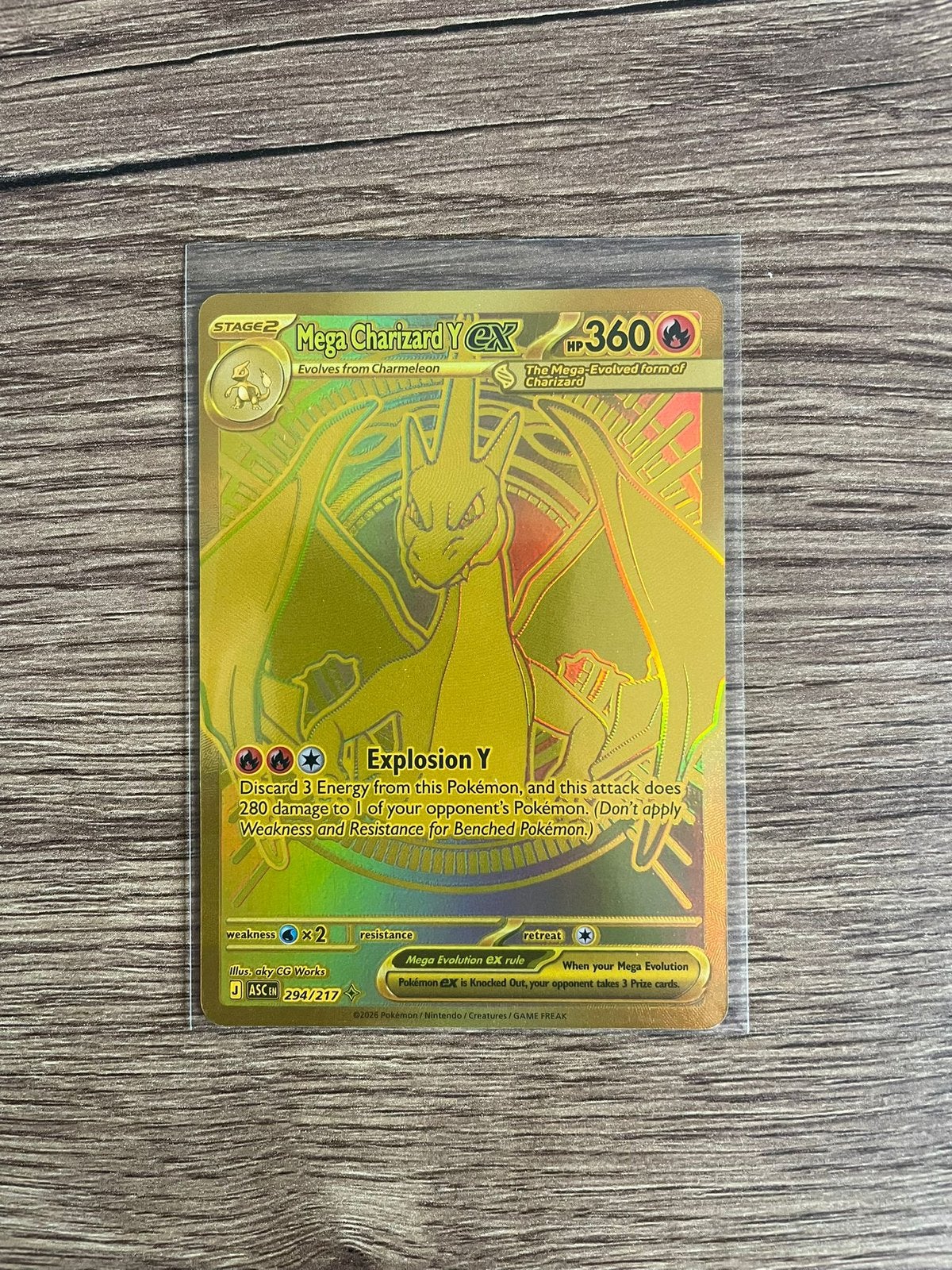 Charizard Ascended Heroes, Ophalen of Verzenden, Zo goed als nieuw