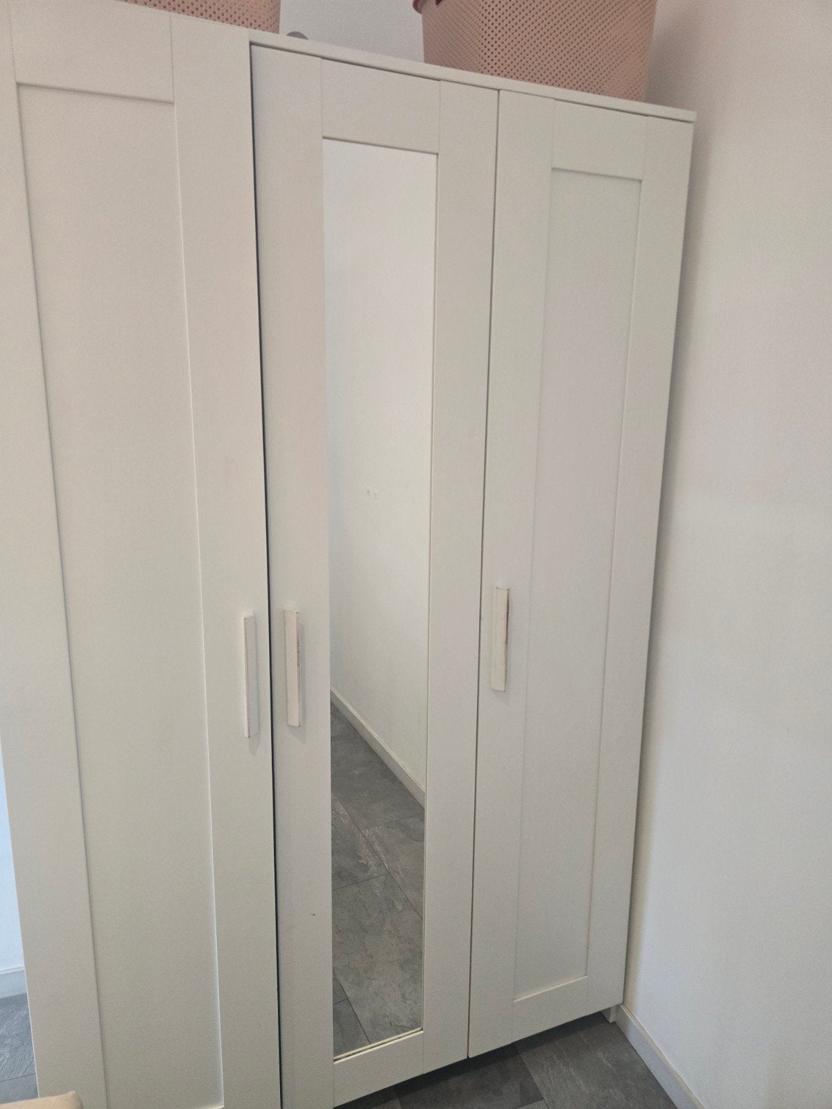 klerenkast ikea wit, Ophalen