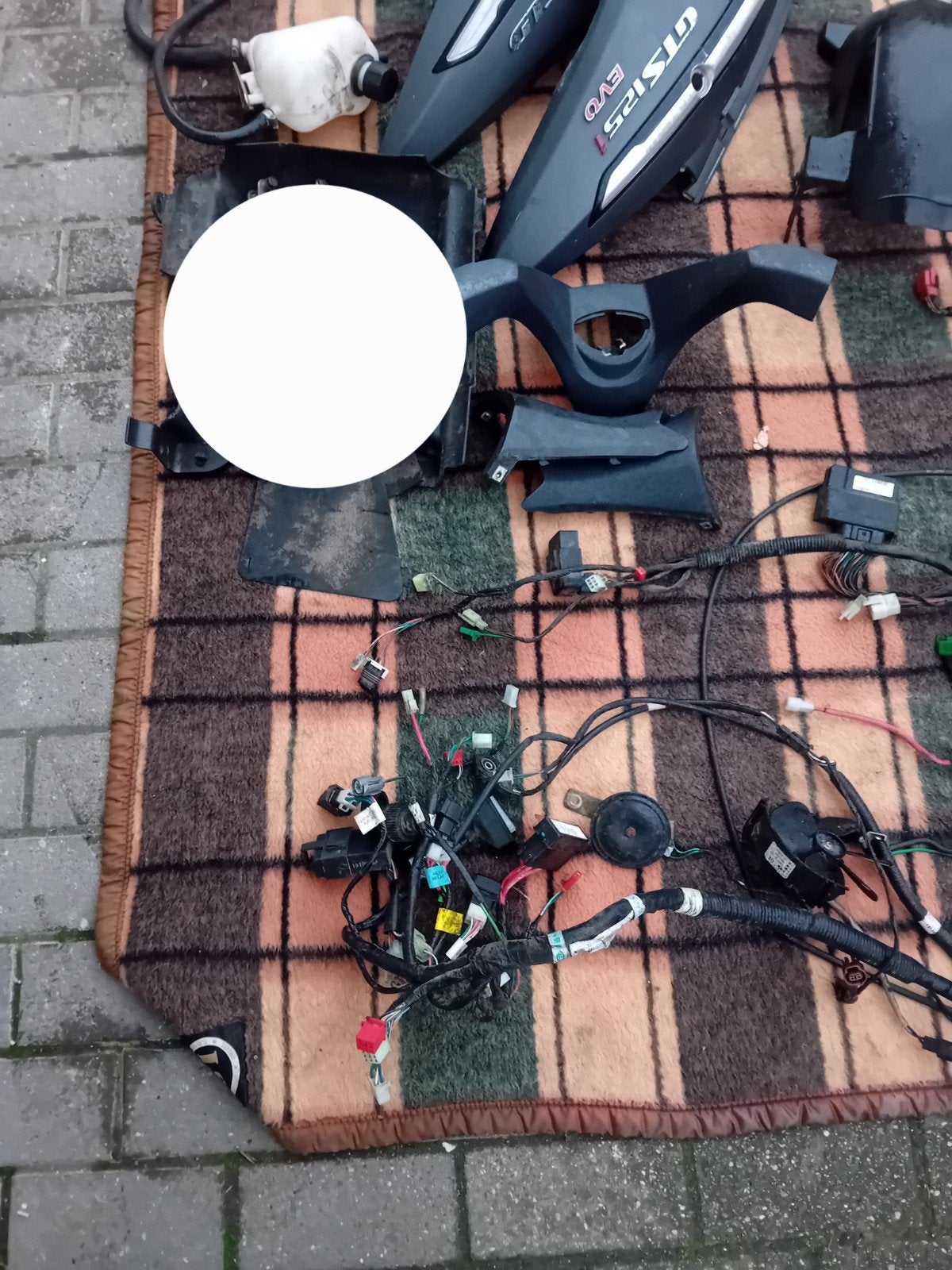 diverse onderdelen voor scooter sym evo I 125cc, Fietsen en Brommers, Ophalen