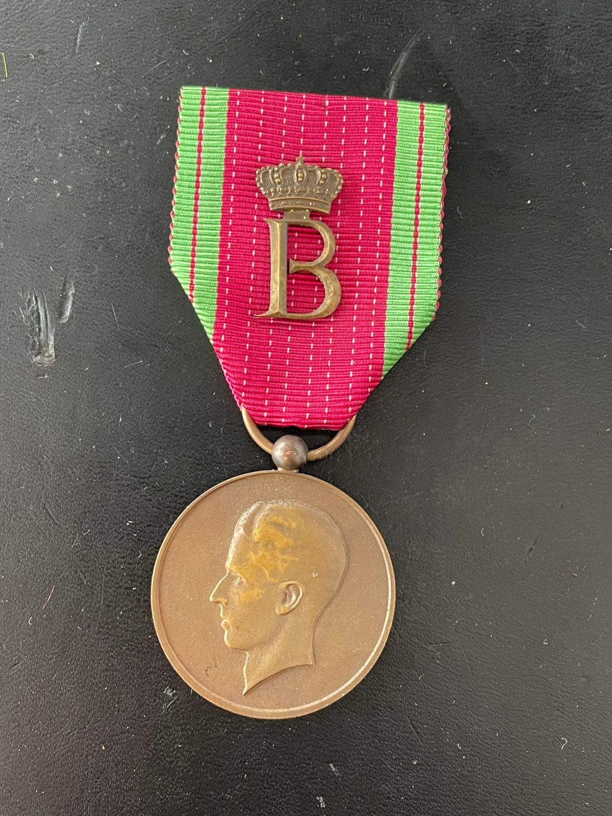 Medaille maison royale koningshuis baudouin brons bronze, Enlèvement ou Envoi