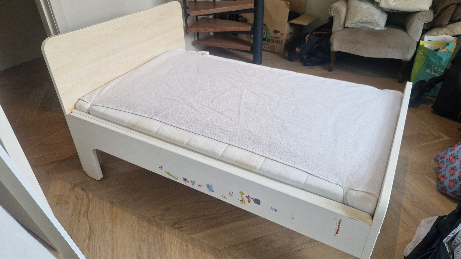 Lit enfant extensible Ikea, Enlèvement, Blanc