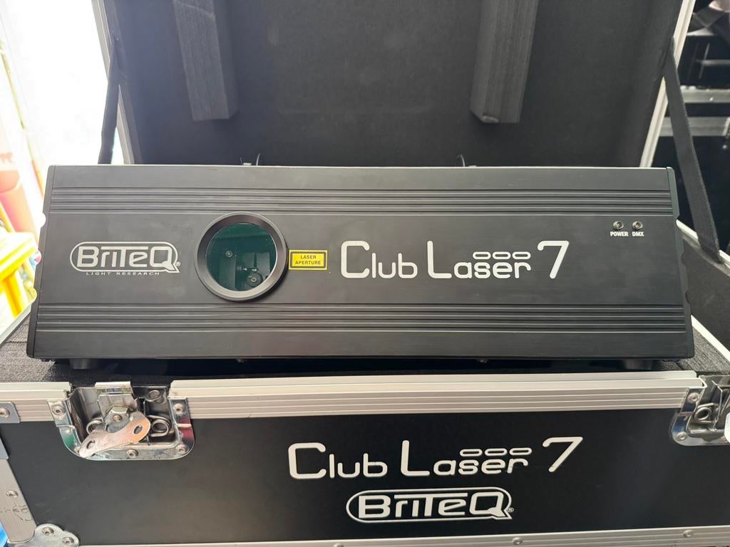 Laser Briteq Club Laser 7 RGB, Muziek en Instrumenten, Ophalen, Zo goed als nieuw, Laser