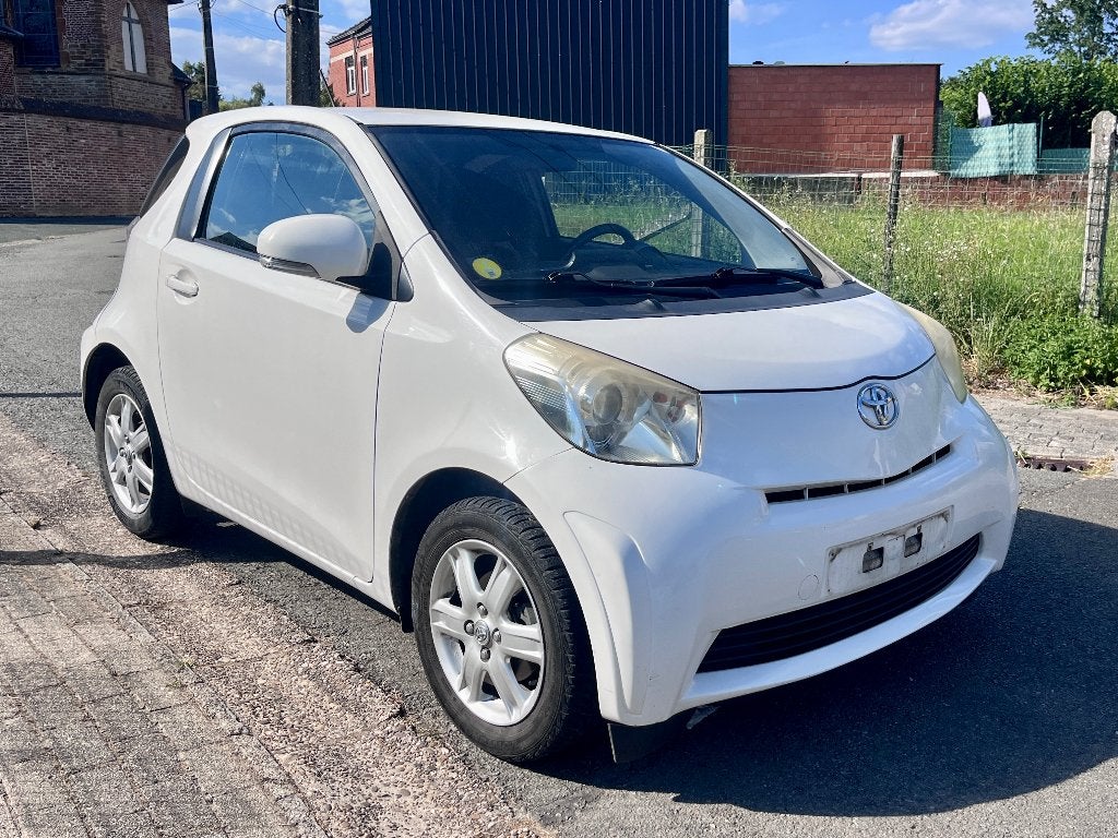 Toyota IQ, Auto's, 4 zetels, Stof, Zwart, Wit